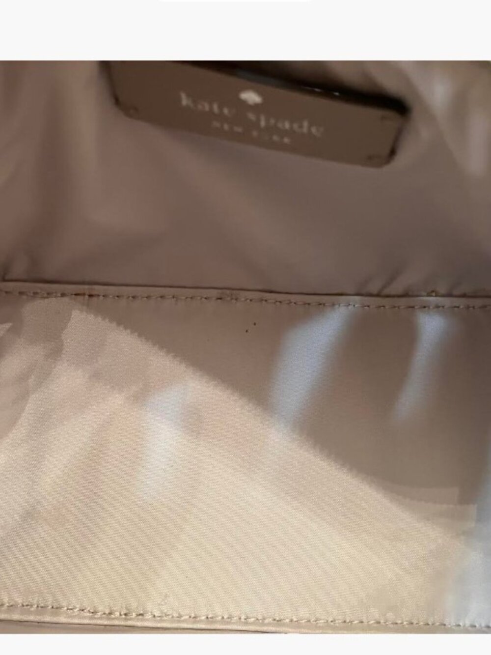 Kate Spade Link Tote Continental Wallet and Makeup Pouch Pre-Owned EUC Like New - Picture 5 of 14